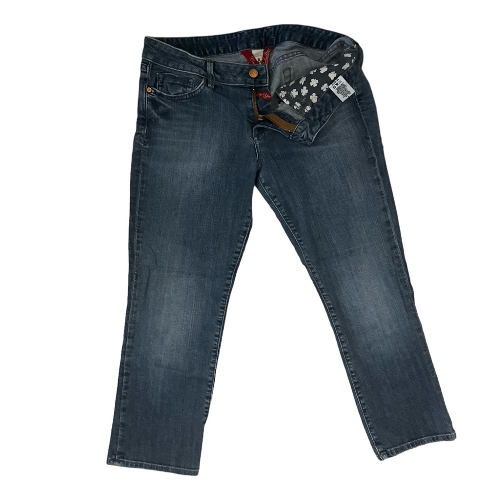 Lucky Sz:8/29 Lola Crop Blue Jeans - Picture 5 of 7